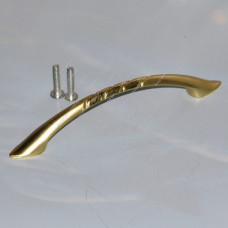Ручка - скоба 96 мм Косичка золото